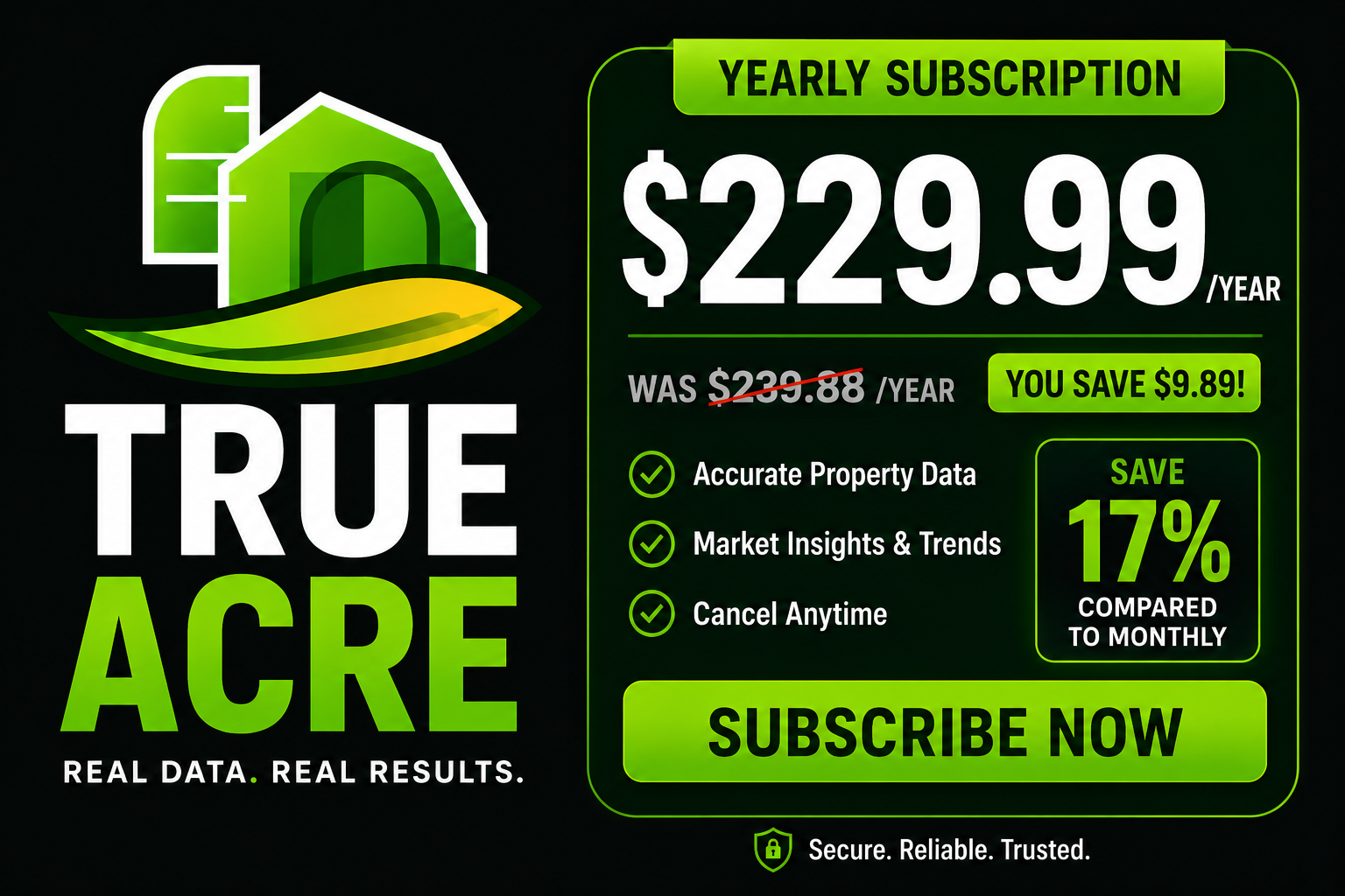 Yearly Subscription - TRUE ACRE